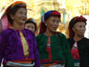 Palaung women,  Shwedagon Paya