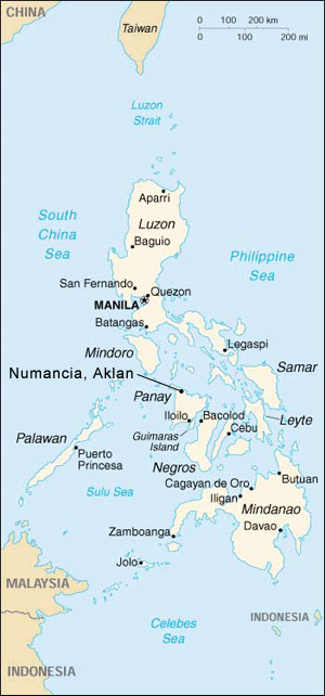 Map of the Philippines